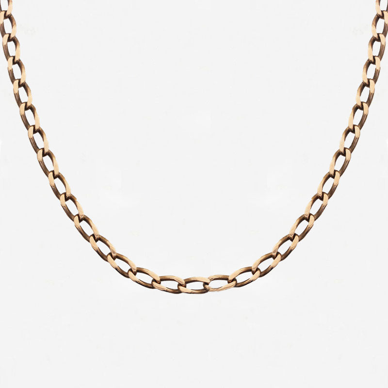 9ct Gold Filed Curb Link Chain - Secondhand