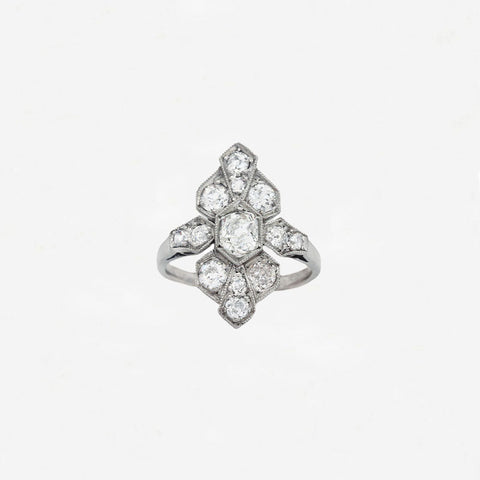 Diamond Grain Set Ring - Secondhand
