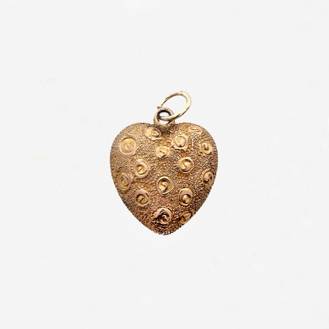 9ct Gold Heart Pendant - Secondhand