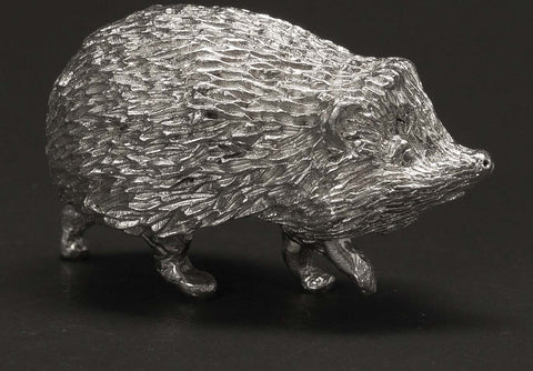 Sterling Silver Hedgehog Figure