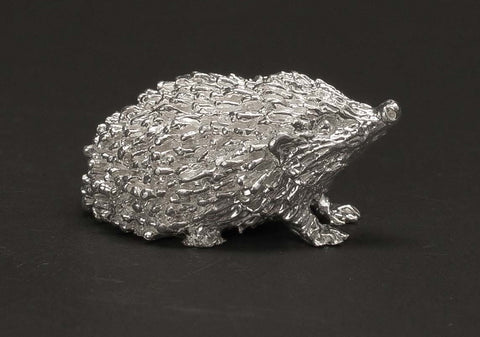 Sterling Silver Hedgehog Figure