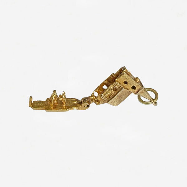 9ct Gold Opening Church with WeddingCharm - Secondhand