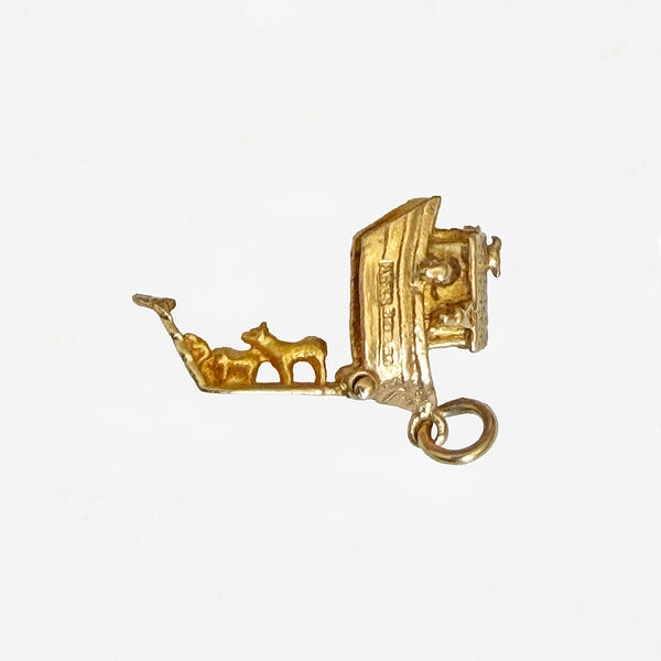 9ct Gold Noah's Ark Charm - Secondhand