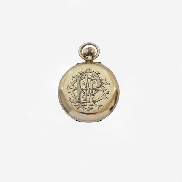 Ladies 18ct Gold Half Hunter Pocket Watch - Secondhand
