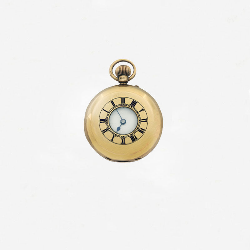 Ladies 18ct Gold Half Hunter Pocket Watch - Secondhand