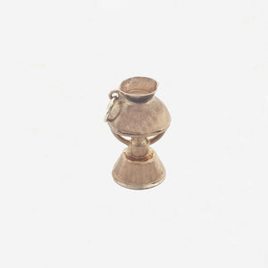 9ct Gold Oil Lamp Charm - Secondhand