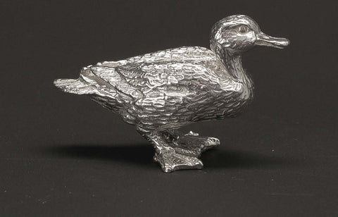 Sterling Silver Duck Figure