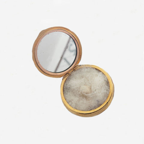 9ct Gold Mini Compact Charm - Secondhand
