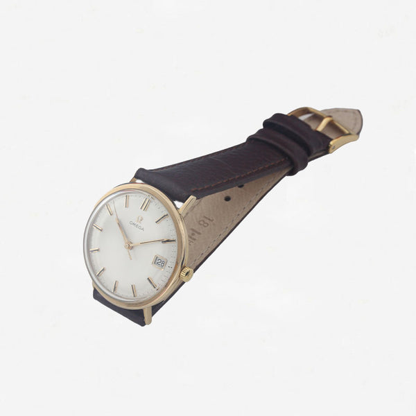 Omega Manual 9ct Gold Watch, 1966 - Secondhand