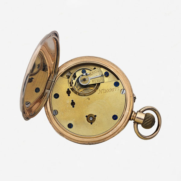 Gold Filled Open Face Pocket Watch - Secondhand