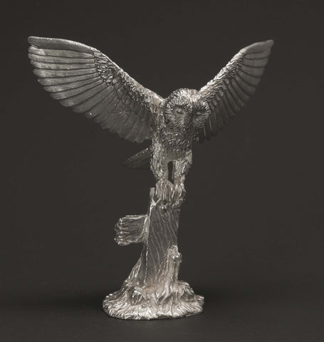 Sterling Silver Owl Figure