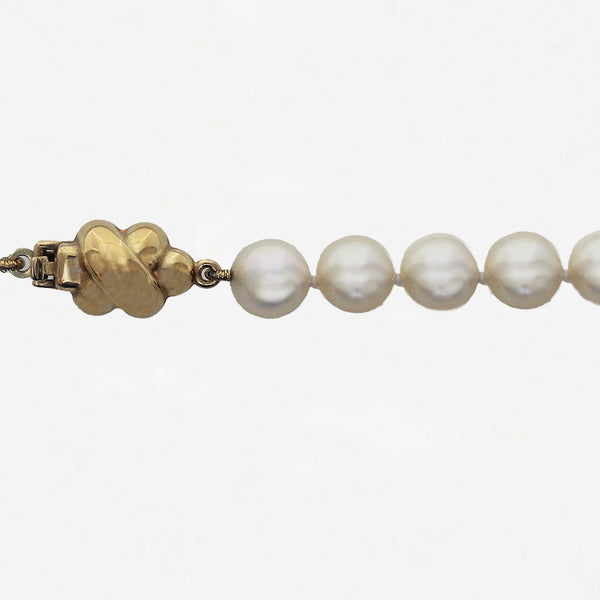 Cultured Pearl Uniform Necklace - Secondhand