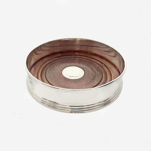 Silver Circular Bottle Coaster - Secondhand