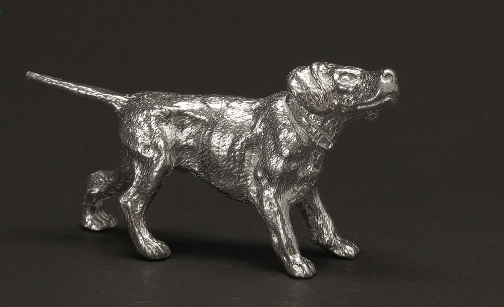 Pointer Figure Sterling Silver Pointer Dog Figure – Marston Barrett Limited