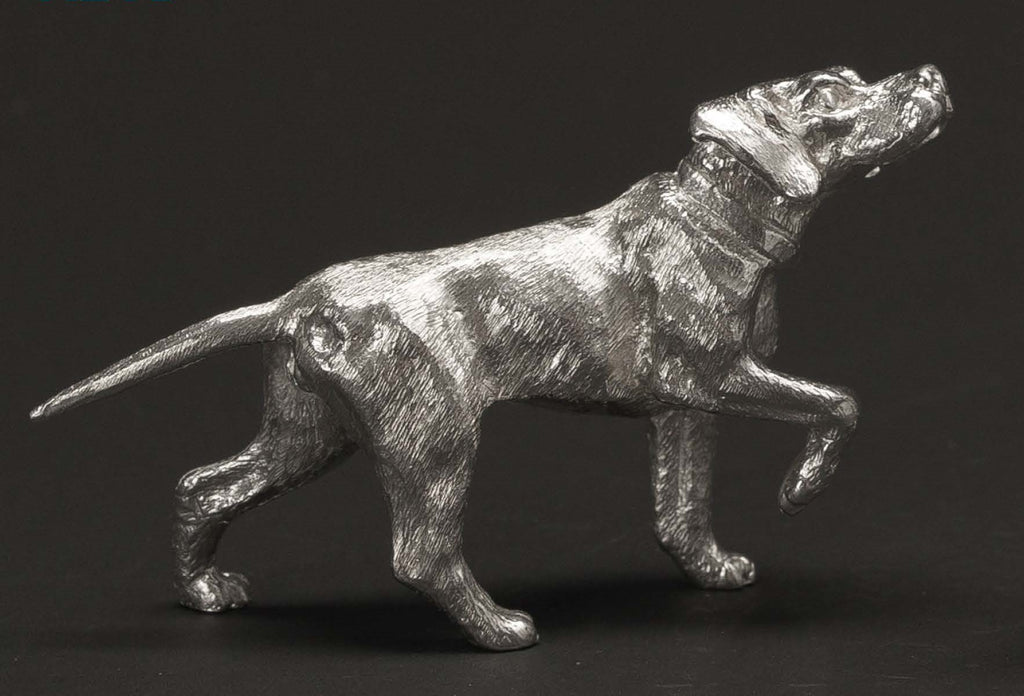 Pointer Figure Sterling Silver Pointer Dog Figure – Marston Barrett Limited