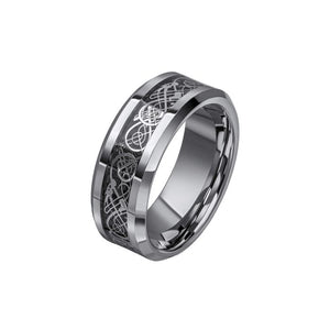 Filigree Tungsten Ring by Fred Bennett
