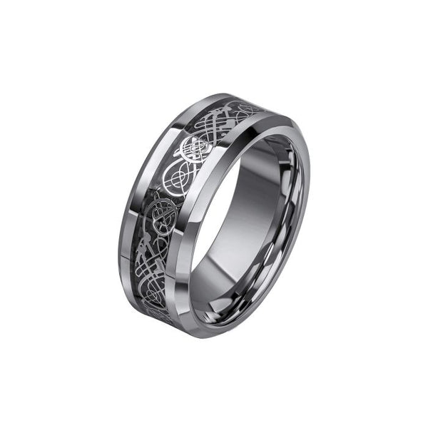 Filigree Tungsten Ring by Fred Bennett