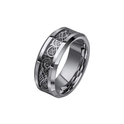 Filigree Tungsten Ring by Fred Bennett