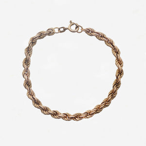 9ct Gold Rope Bracelet - Secondhand