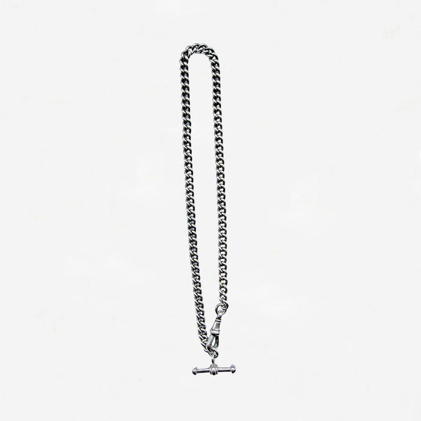 Silver Edwardian Albert Watch Chain - Secondhand