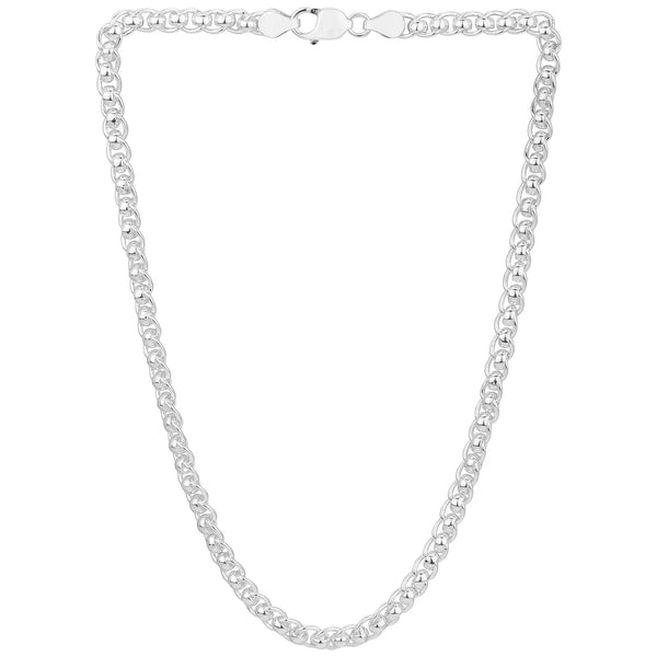 Sterling Silver Handmade Rollerball Chain