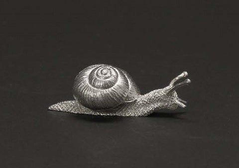 Sterling Silver Snail Figure