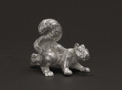 Sterling Silver Squirrel Figure