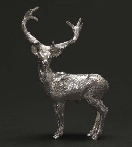 Sterling Silver Stag Figure