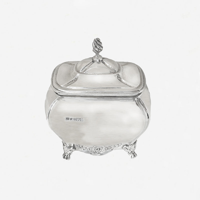 Silver Tea Caddy London 1905 - Secondhand