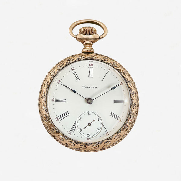Waltham Open Faced Pocket Watch - Secondhand