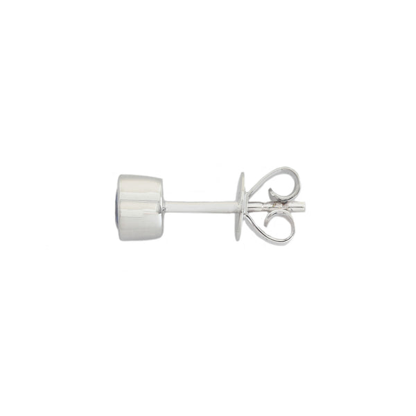 Sapphire Stud Earrings in 9ct White Gold