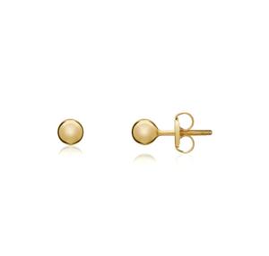 9ct Yellow Gold 3mm Ball Stud Earrings