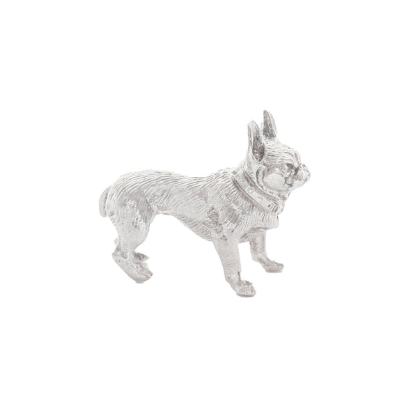 Sterling Silver French Bulldog Figure