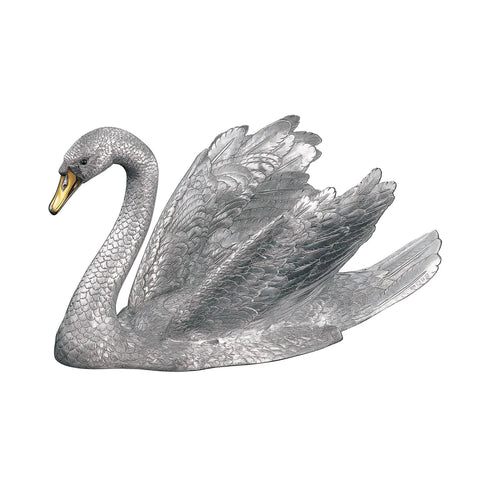 Silver Full Size Male Swan by Comyns Silver