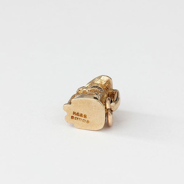 9ct gold small toby jug charm