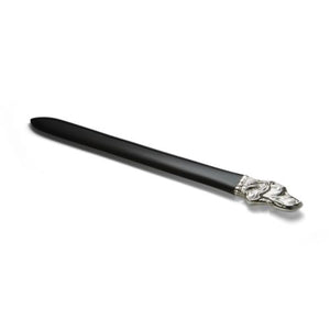 a sterling silver novelty dog letter opener