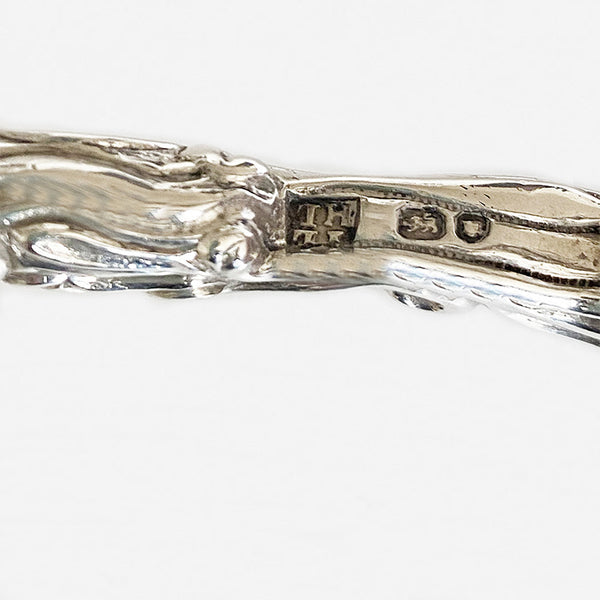 silver grape scissors london 1849 rococo design