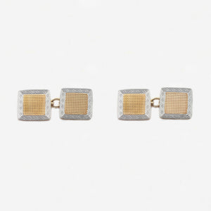 18ct Gold & Platinum Cufflinks - Secondhand