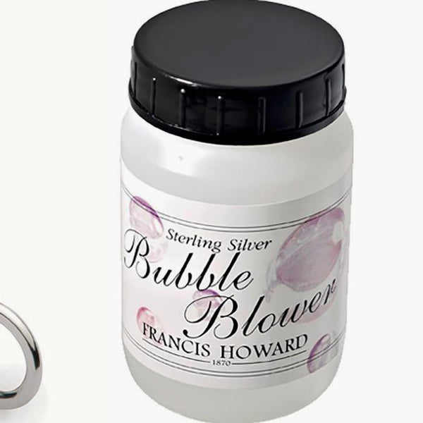 a silver bubble blower fully hallmarked and sold at marston barrett in lewes