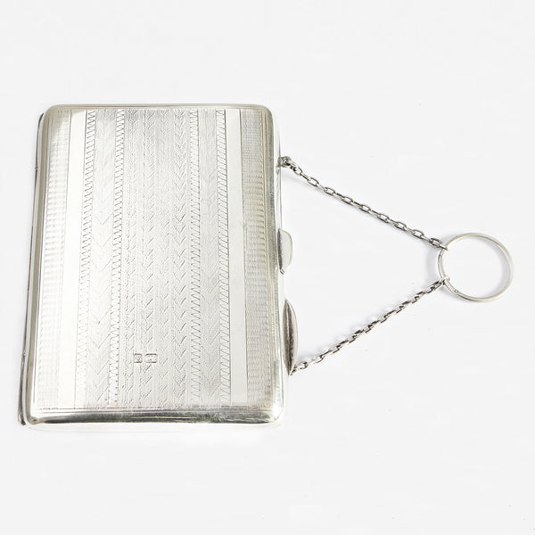 An Edwardian Silver Finger Purse & Pencil, Chester 1904 - Secondhand