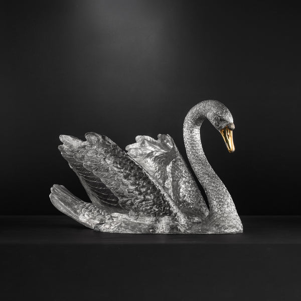 Silver Full Size Male Swan by Comyns Silver
