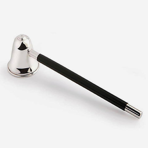 sterling silver candle snuffer with an ebony handle