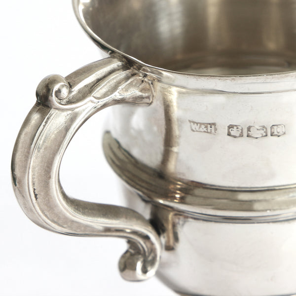 a sterling silver vintage trophy cup with plinth dated 1930 at Marston Barrett in lewes
