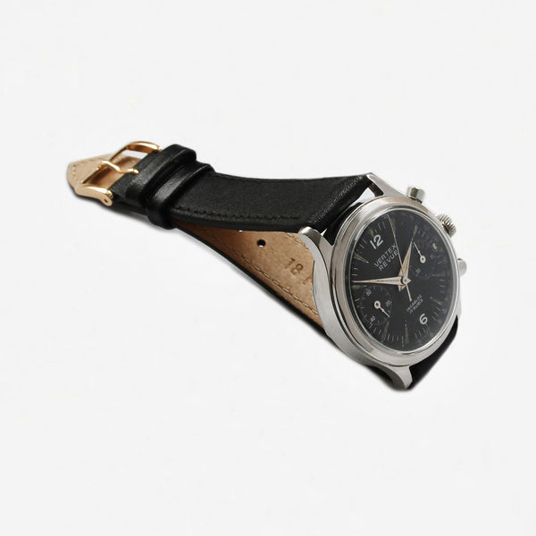 Vertex Revue Incabloc Mens Steel Watch - Secondhand