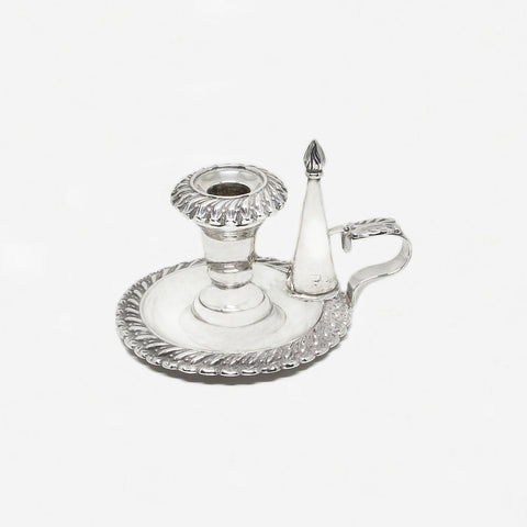 A George IV Silver Chamberstick Dated 1827 - Secondhand