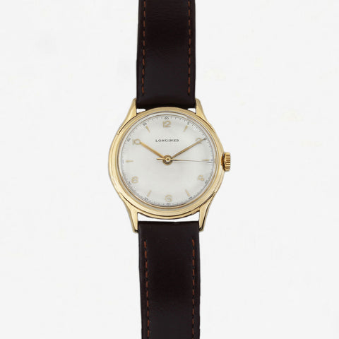 Longines Mechanical 18ct Gold Gents Wrist Watch - Secondhand