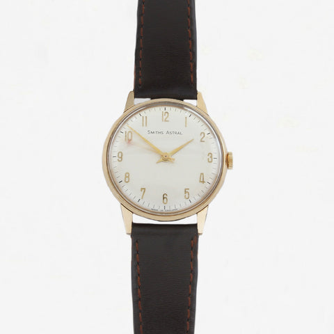 Smiths Astral Mens 9ct Gold Wrist Watch - Secondhand