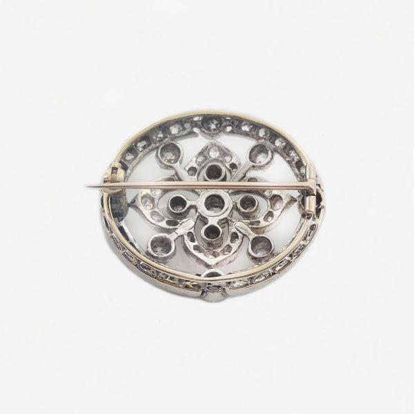 Diamond Victorian Brooch - Secondhand