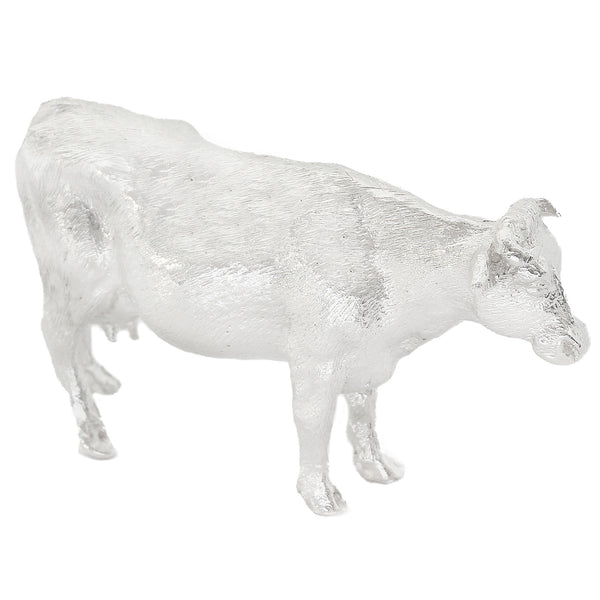 Sterling Silver Daisy Cow Figure