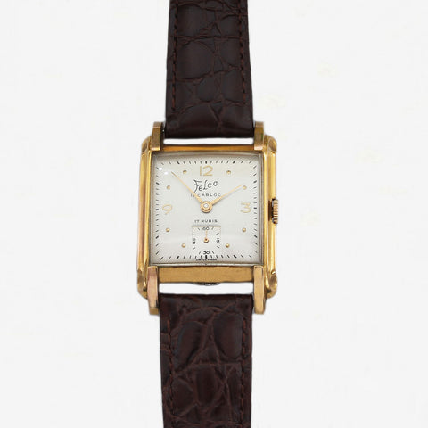 Felca Gold Plated Watch Circa 1950's - Secondhand